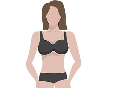 Getekende vrouw diamantfiguur