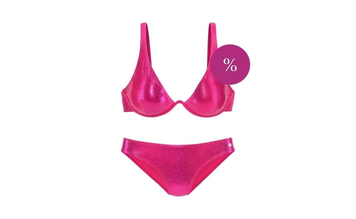 Roze bikini