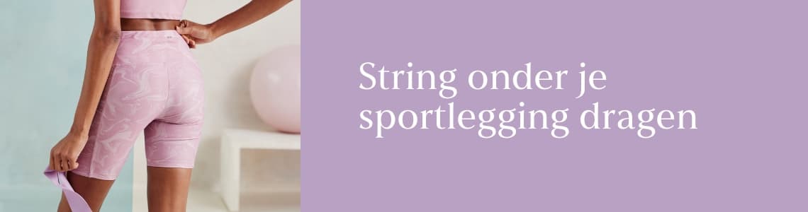 String onder sportlegging