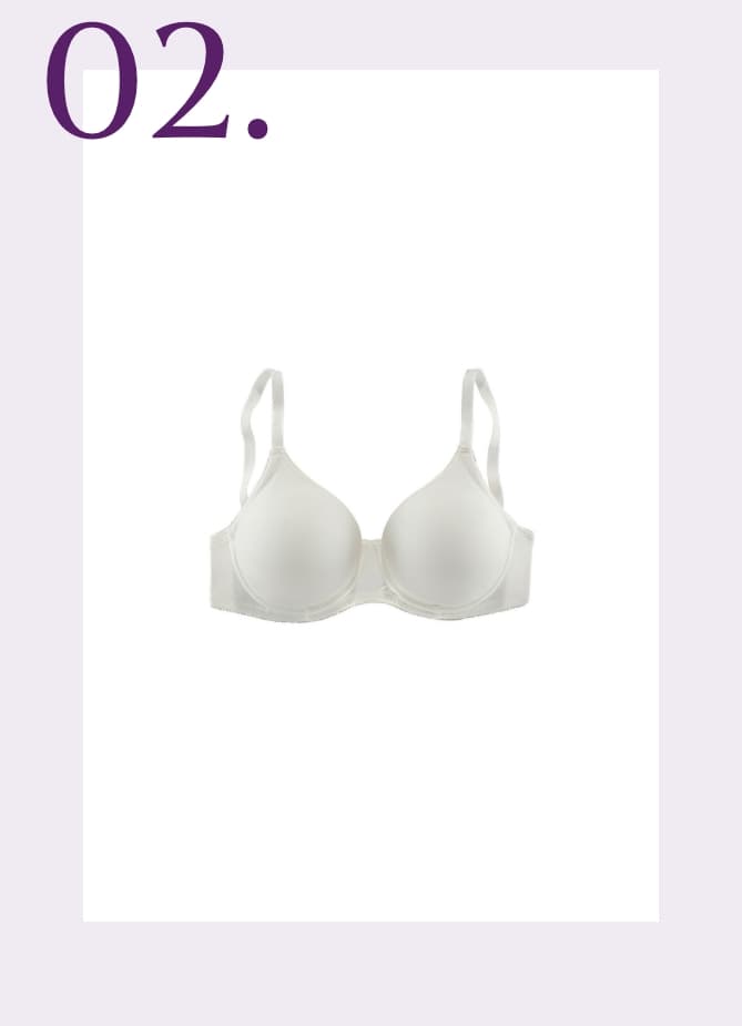 Lascana T-shirt BH Creme