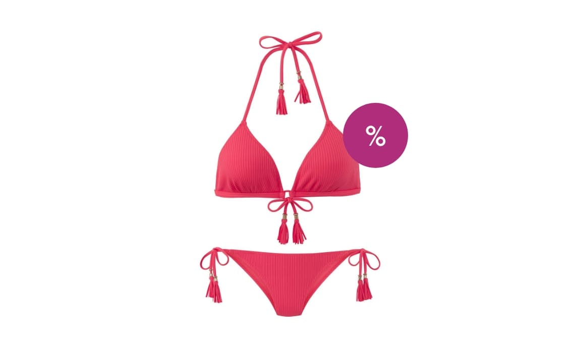 Roze bikini