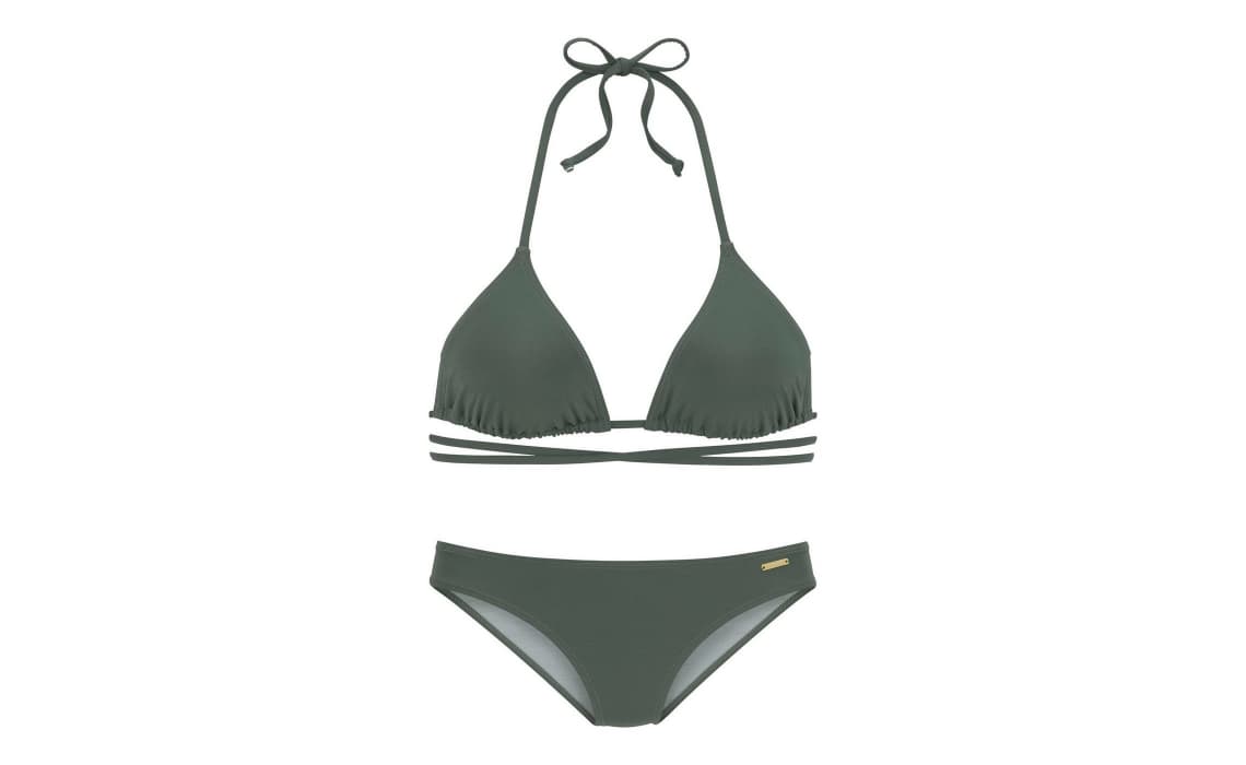 Groene bikini