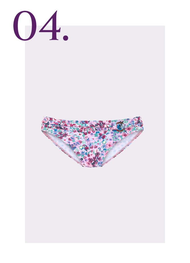 Bikinihipster met bloemetjesprint