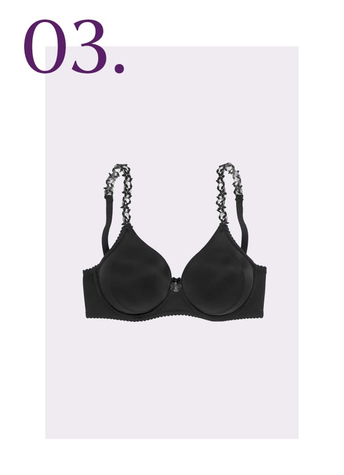 Zwarte bh