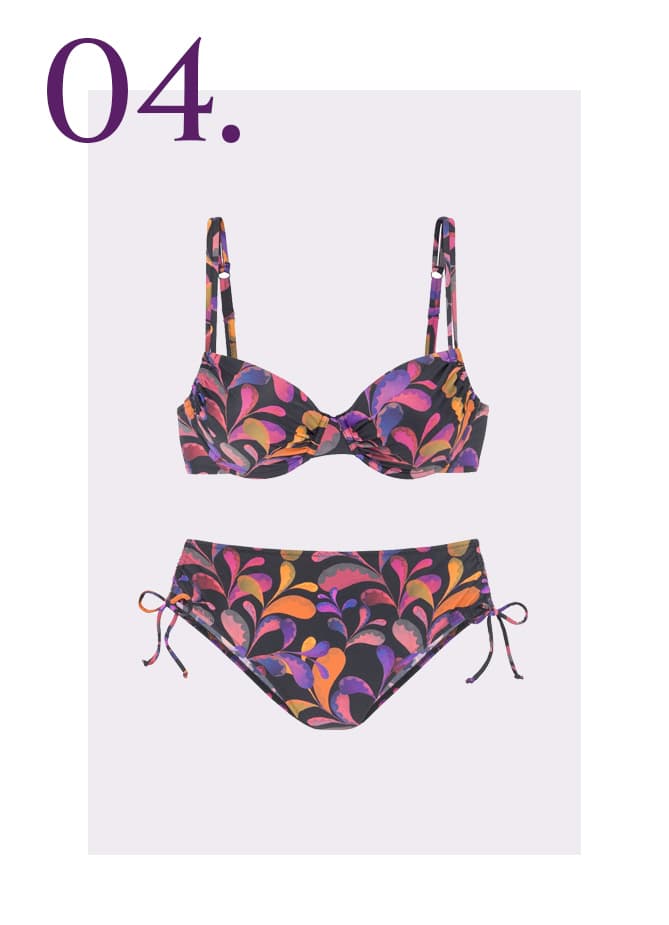 Bikini met print