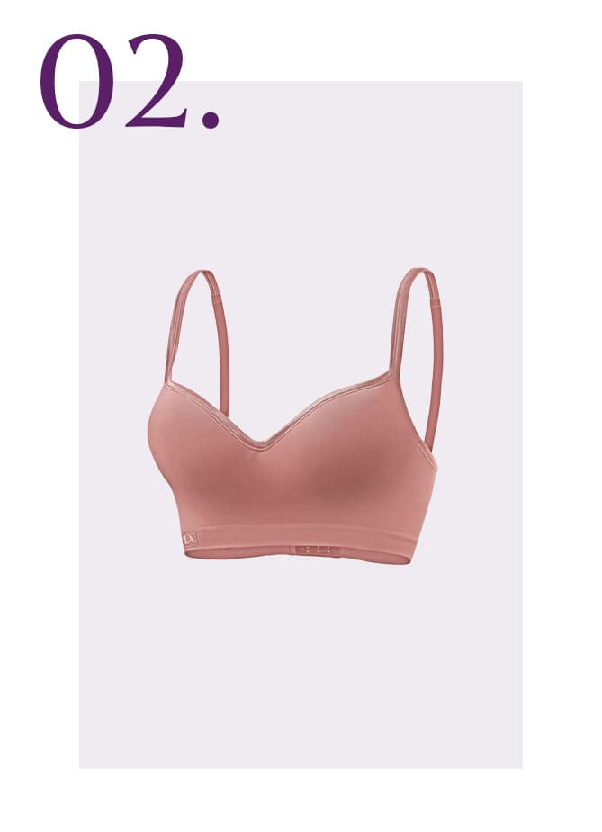 Licht roze sport BH