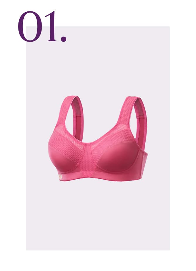 Roze sport BH