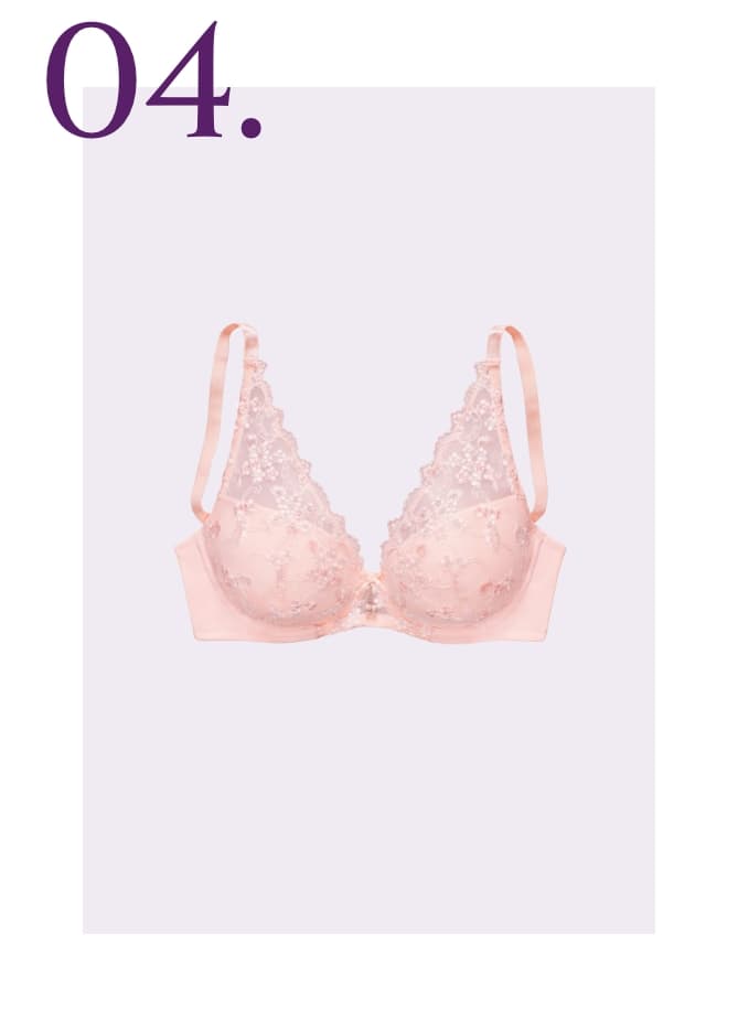 04. Roze bh met kanten details