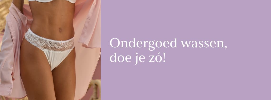 Ondergoed wassen, doe je zó!