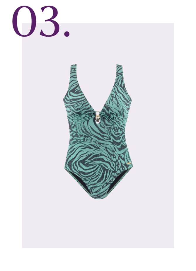 Bruno Banani trendy animal print badpak