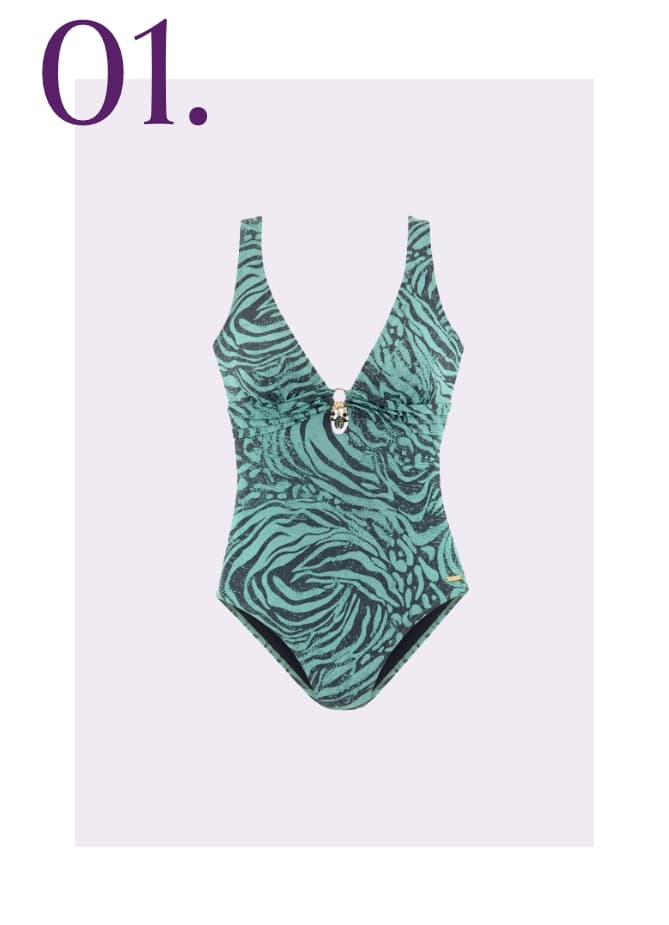 Bruno Banani animal print badpak