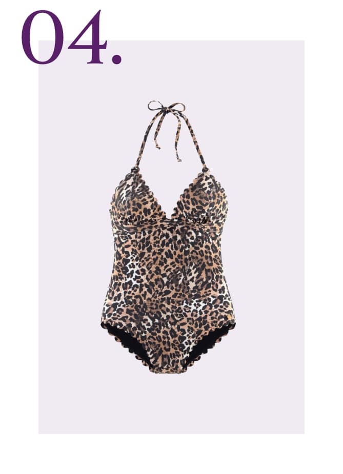 Lascana badpak dierenprint