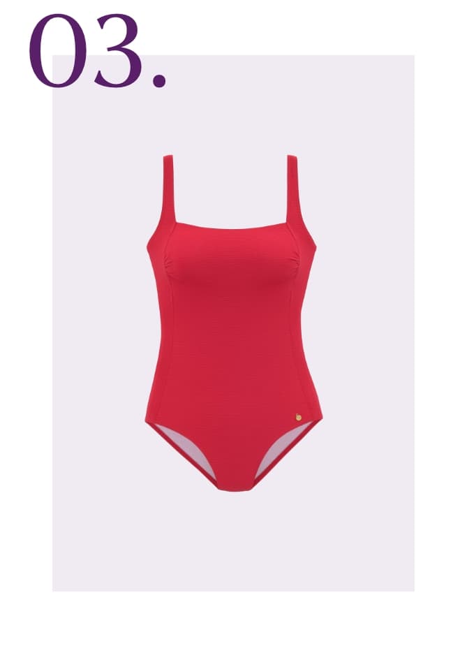 Lascana badpak rood