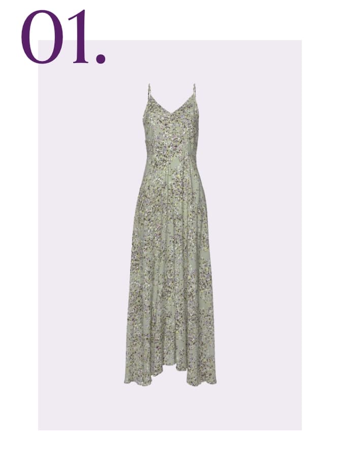 Lascana maxi-jurk gebloemd